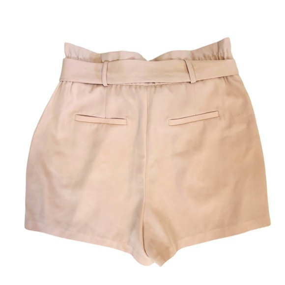 Dynamite Pink Blush High waisted Tie Short SZ Medium - Picture 3 of 7